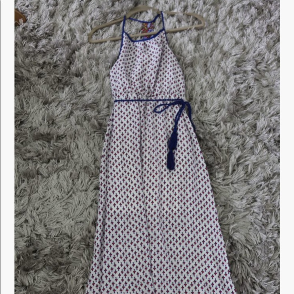 Patterned maxi dress